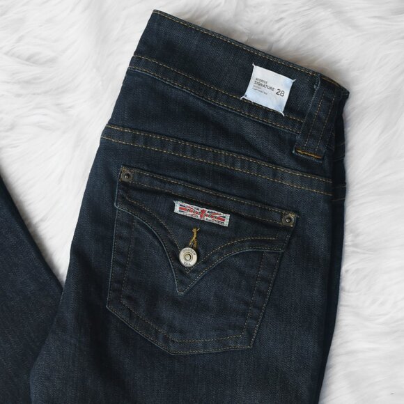 Hudson Signature Midrise Bootcut Color Reid Size 28 - Picture 2 of 6